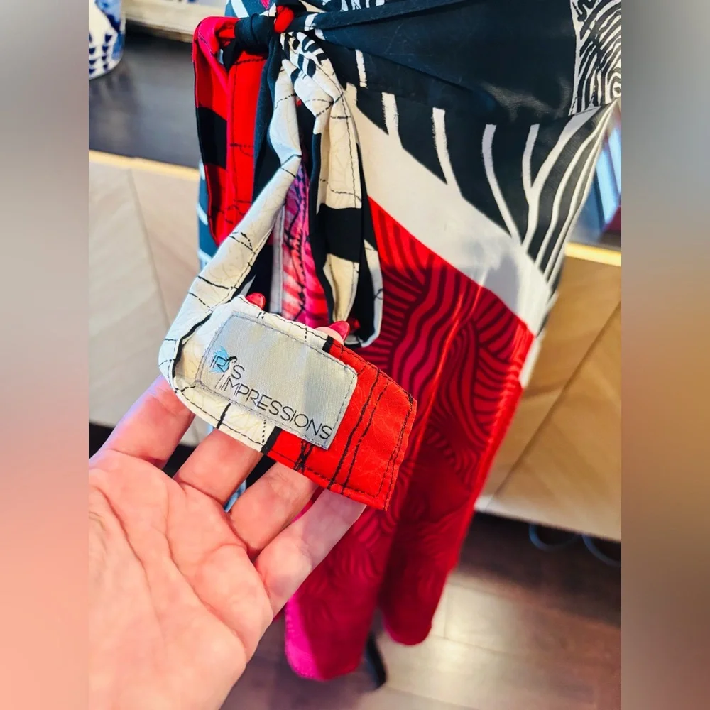 Reversible Maxi Wrap Skirt O/S - Picture 8 of 14